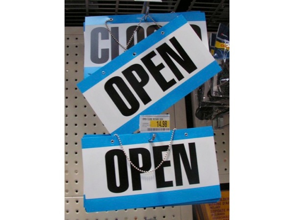 Slide07.jpg photograph of open and closed signs