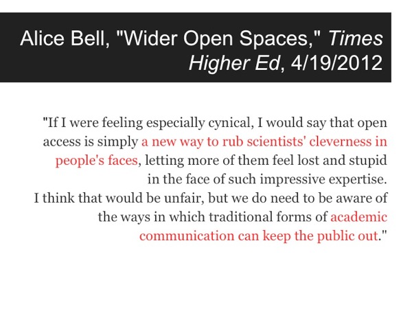 Slide34.jpg Quotation from Alice Bell article in Times Higher Ed
