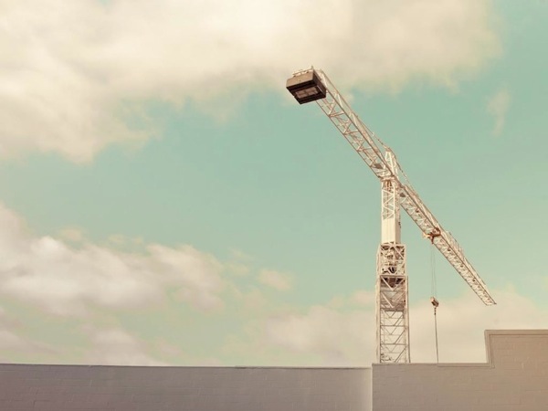 Slide58.jpg Photograph of a construction crane