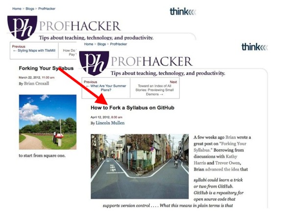 Slide81.jpg Screenshot of a different ProfHacker post, based on the first